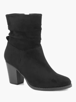 Graceland Zwarte Enkellaars Hak-Dames Enkellaarzen & Boots