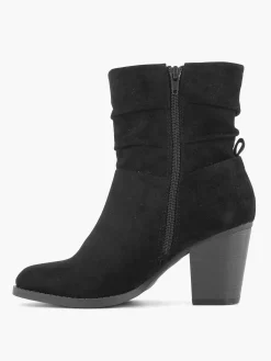 Graceland Zwarte Enkellaars Hak-Dames Enkellaarzen & Boots