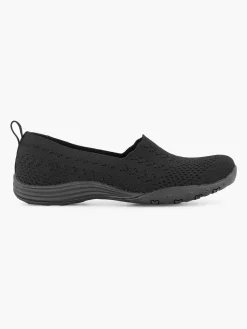 Skechers Zwarte Fiftster - Love Starz-Dames Instappers