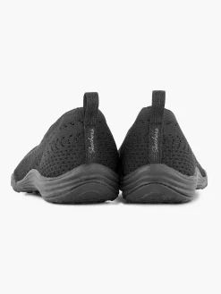 Skechers Zwarte Fiftster - Love Starz-Dames Instappers