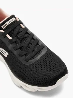 Skechers Zwarte Glide - Lite - Back Slide-Dames Sneakers