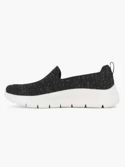 Skechers Zwarte Go Walk Flex - Flashing Stars-Dames Sneakers