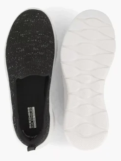 Skechers Zwarte Go Walk Flex - Flashing Stars-Dames Sneakers