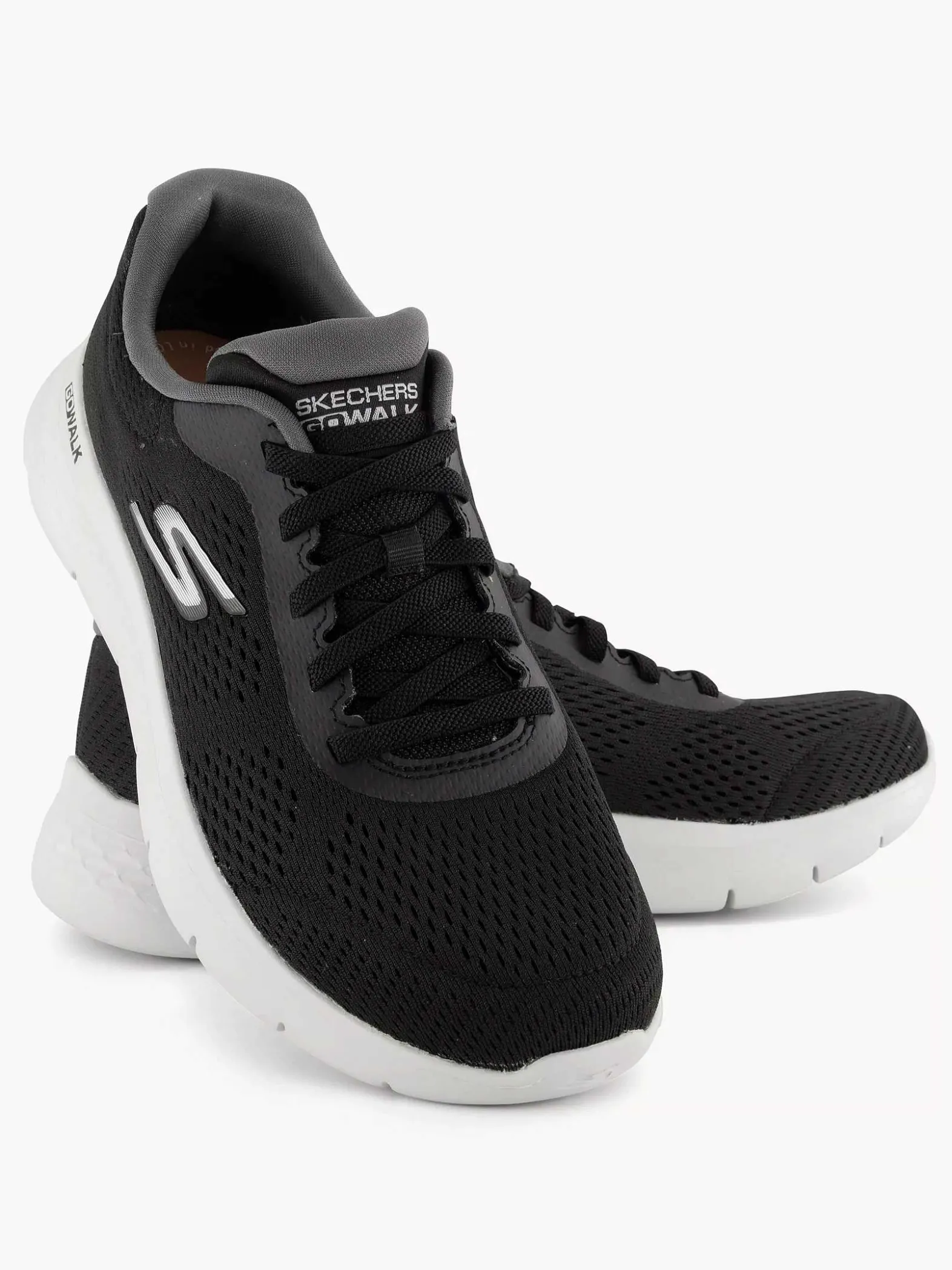 Skechers Zwarte Go Walk Flex - Remark-Heren Sneakers