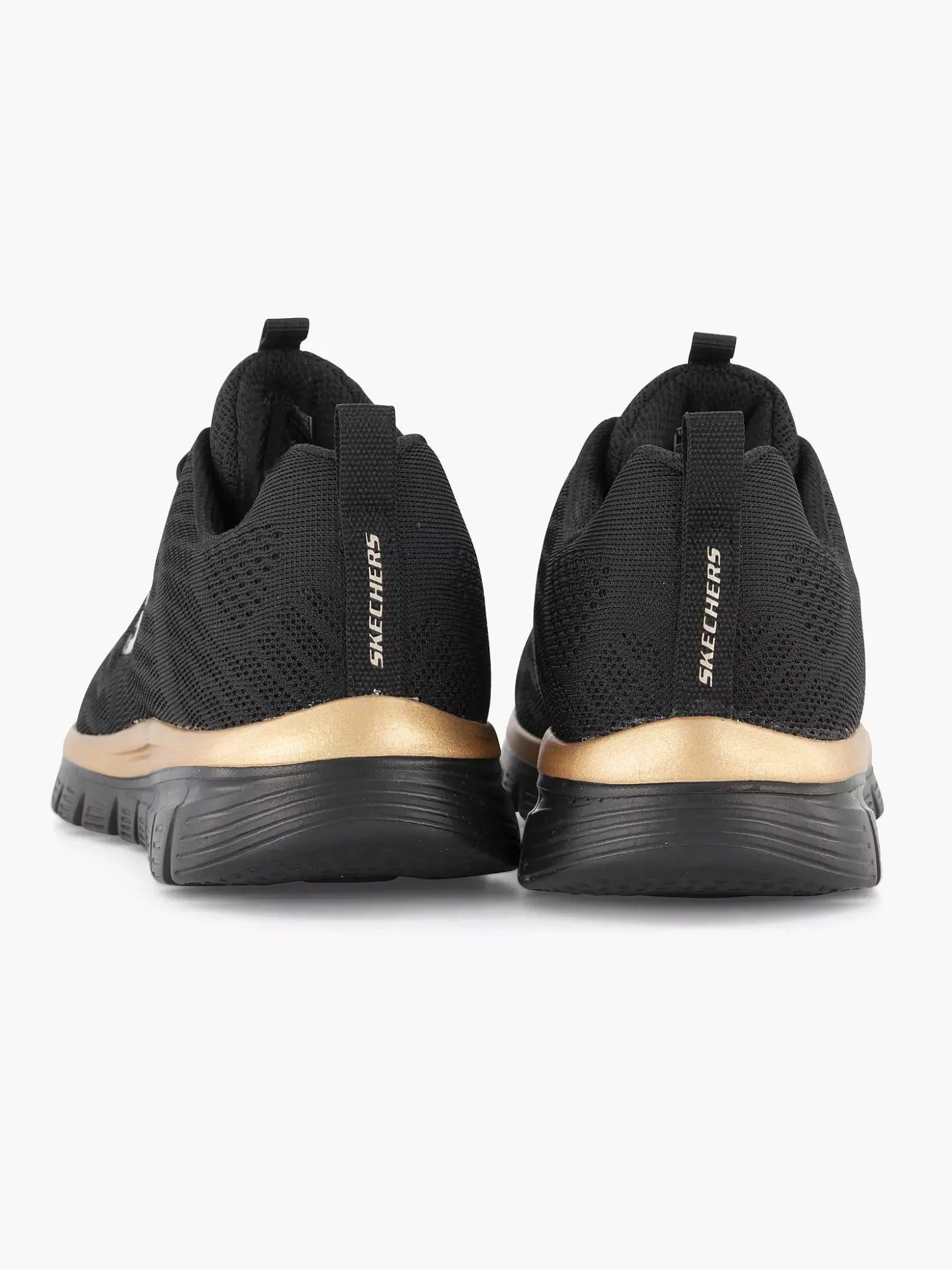 Skechers Zwarte Graceful - Get Connected-Dames Sneakers