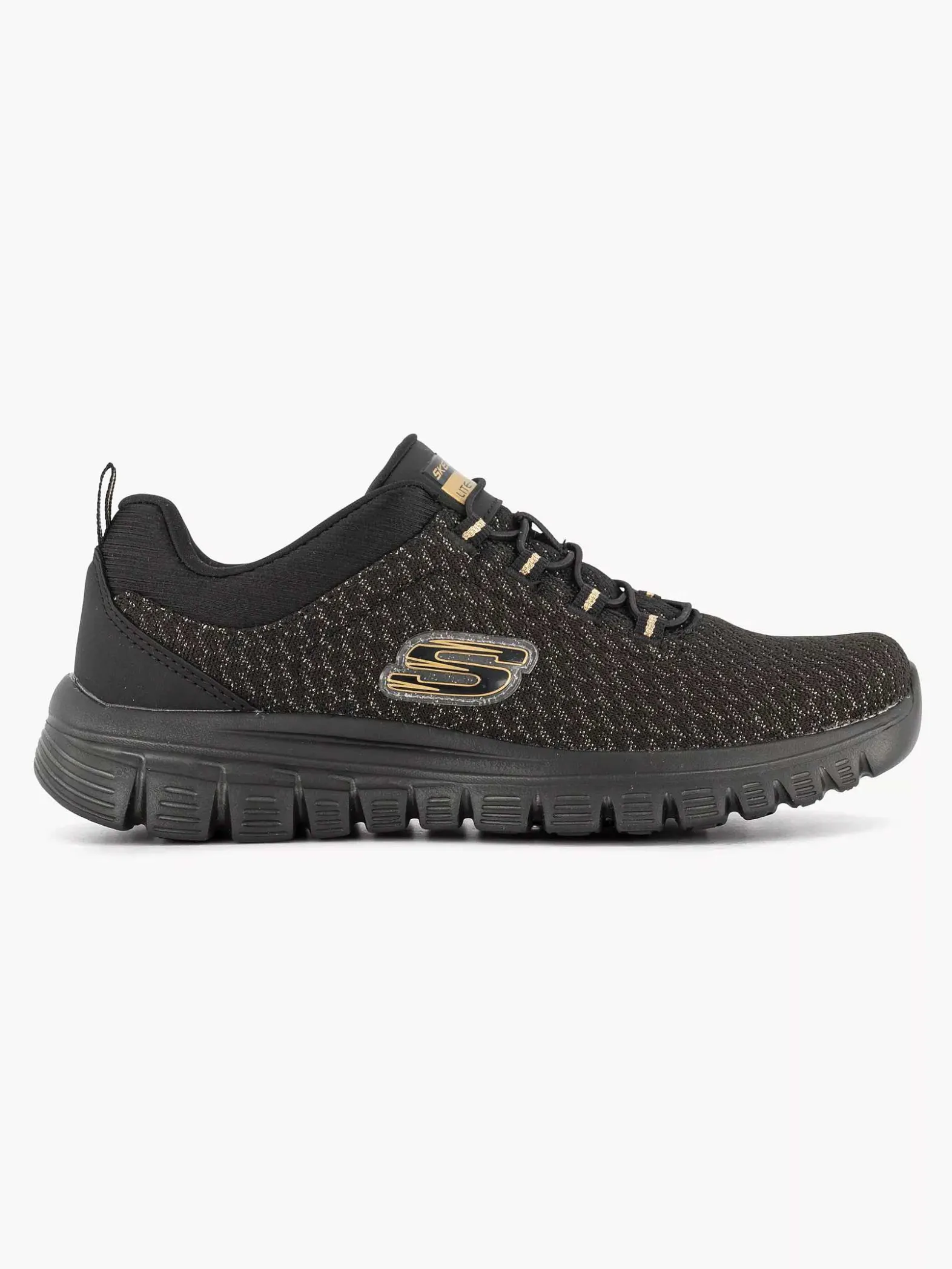 Skechers Zwarte Graceful - Lavishly Irresistibl-Dames Instappers