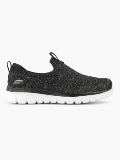 Skechers Zwarte Graceful 2.0 - Style Vip-Dames Instappers