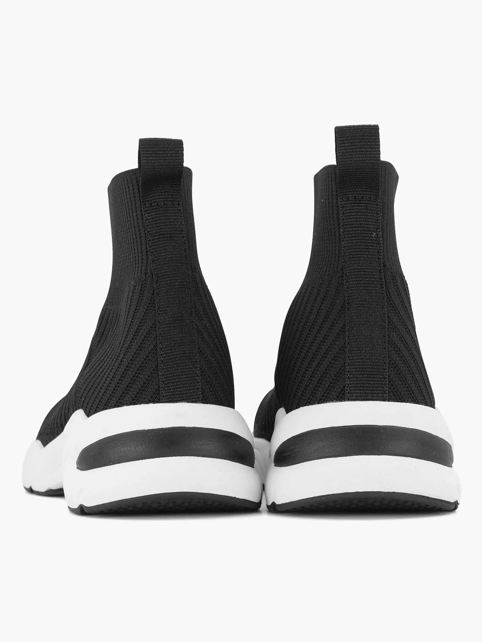 Oxmox Zwarte Hoge Sneaker-Dames Sneakers