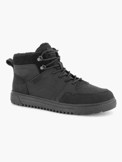 Vty Zwarte Hoge Sneaker-Kinderen Jongensschoenen