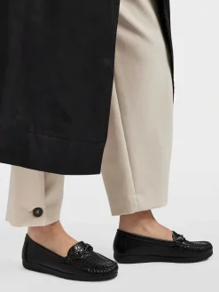 Easy Street Zwarte Instapper-Dames Comfort Schoenen