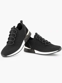 Graceland Zwarte Instapper-Dames Sneakers