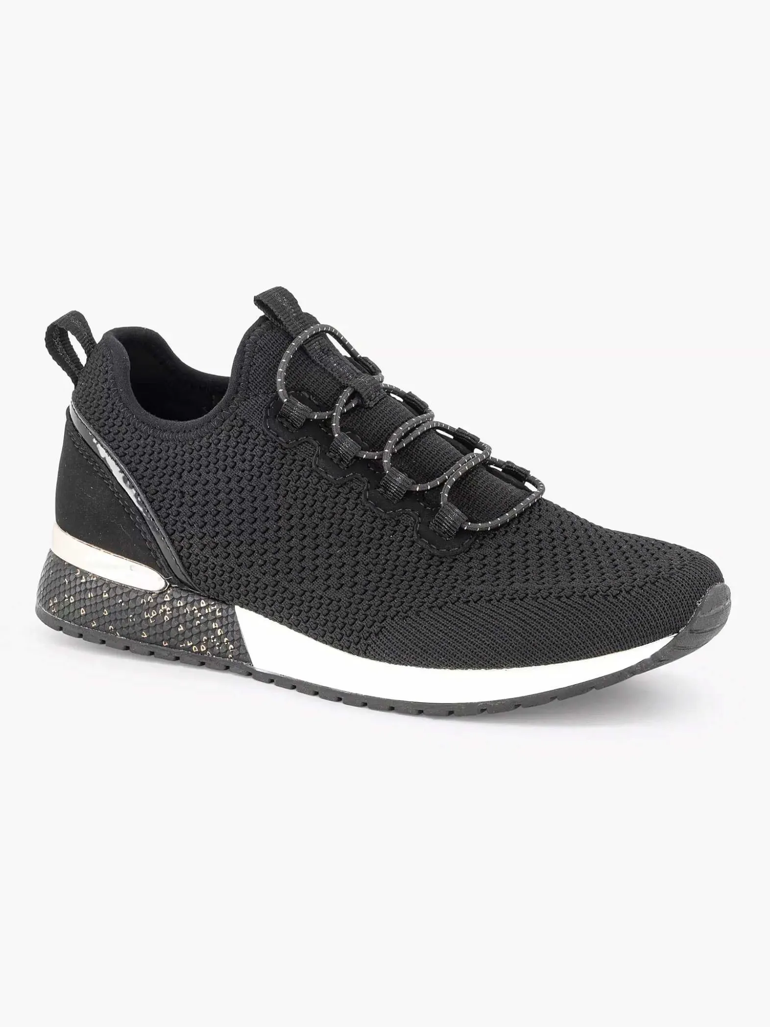 Graceland Zwarte Instapper-Dames Sneakers