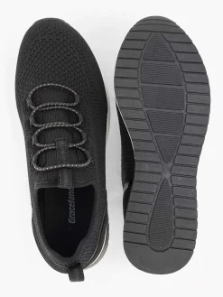 Graceland Zwarte Instapper-Dames Sneakers