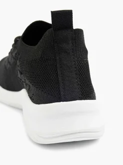 Graceland Zwarte Instapper-Dames Sneakers