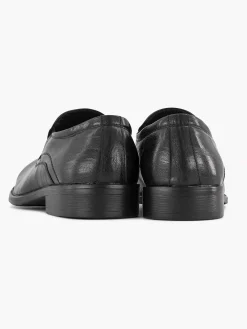 AM SHOE Zwarte Instapper-Heren Instappers