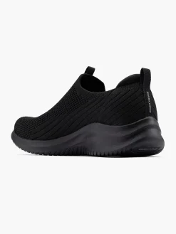 Skechers Zwarte Instapper Memory Foam-Dames Sneakers