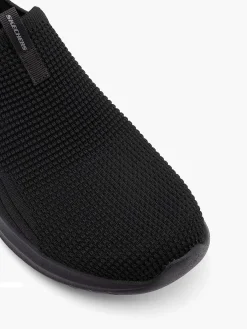 Skechers Zwarte Instapper Memory Foam-Dames Sneakers