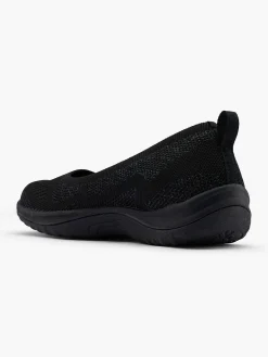 Skechers Zwarte Instapper Memory Foam-Dames Instappers
