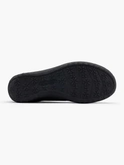 Skechers Zwarte Instapper Memory Foam-Dames Instappers