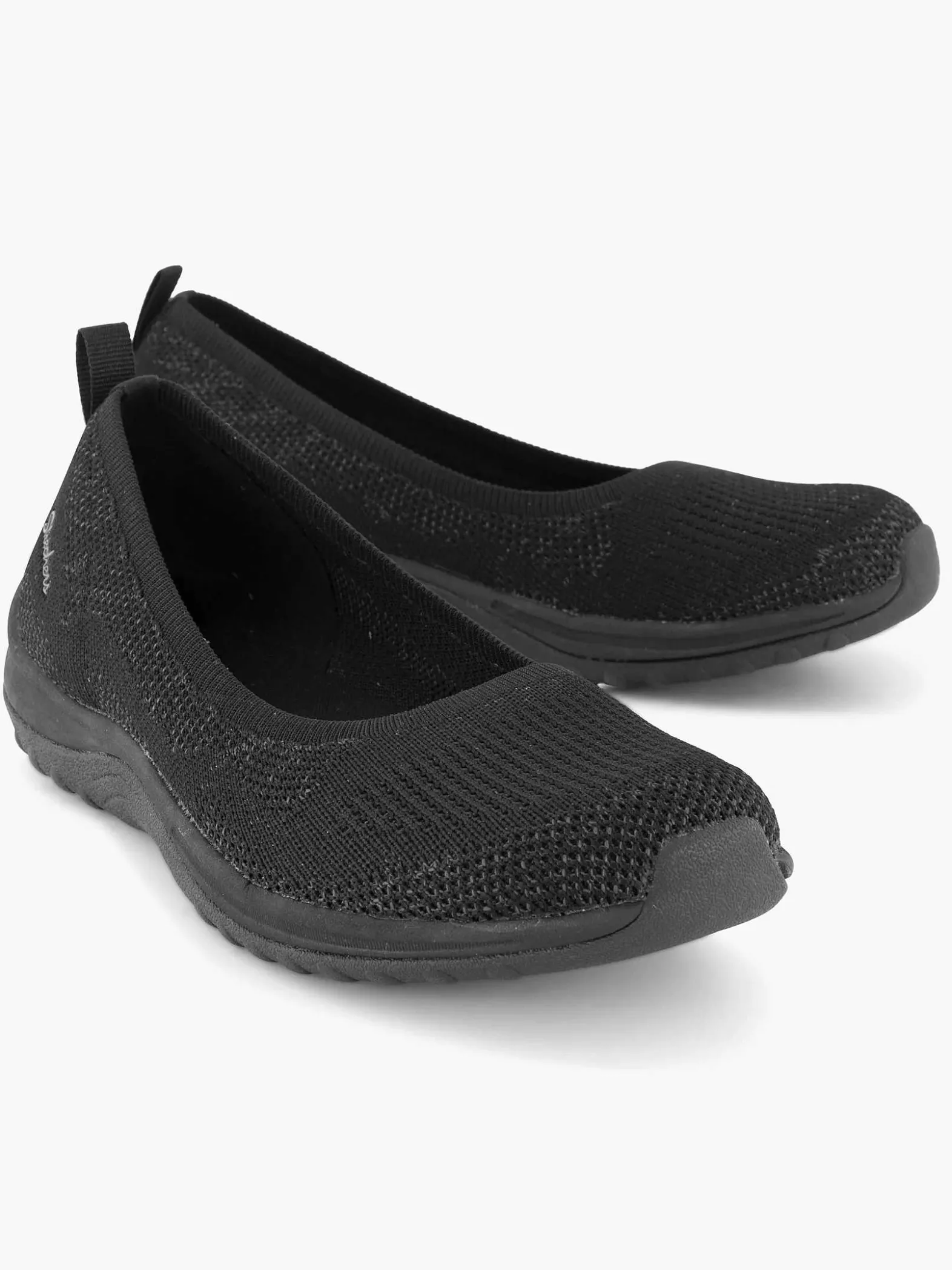 Skechers Zwarte Instapper Memory Foam-Dames Instappers