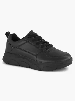 Graceland Zwarte Lage Sneaker-Dames Sneakers