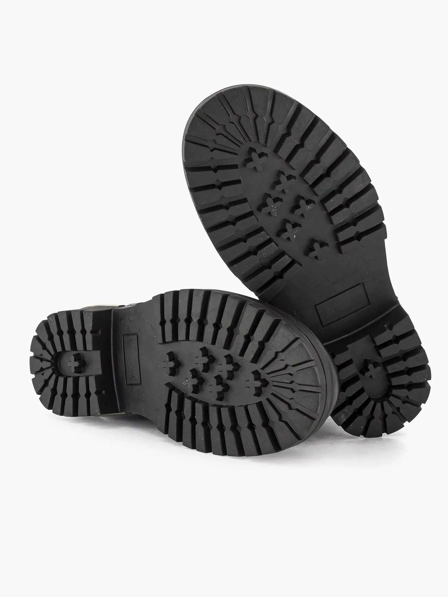 Limelight girl Zwarte Leren Veterboot-Kinderen Jongensschoenen