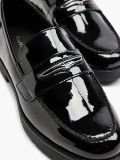 Graceland Zwarte Loafer Lak-Dames Instappers