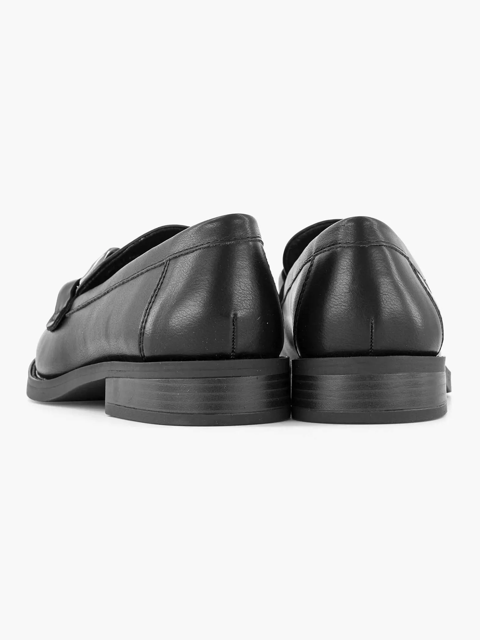Graceland Zwarte Loafer Sierketting-Dames Instappers