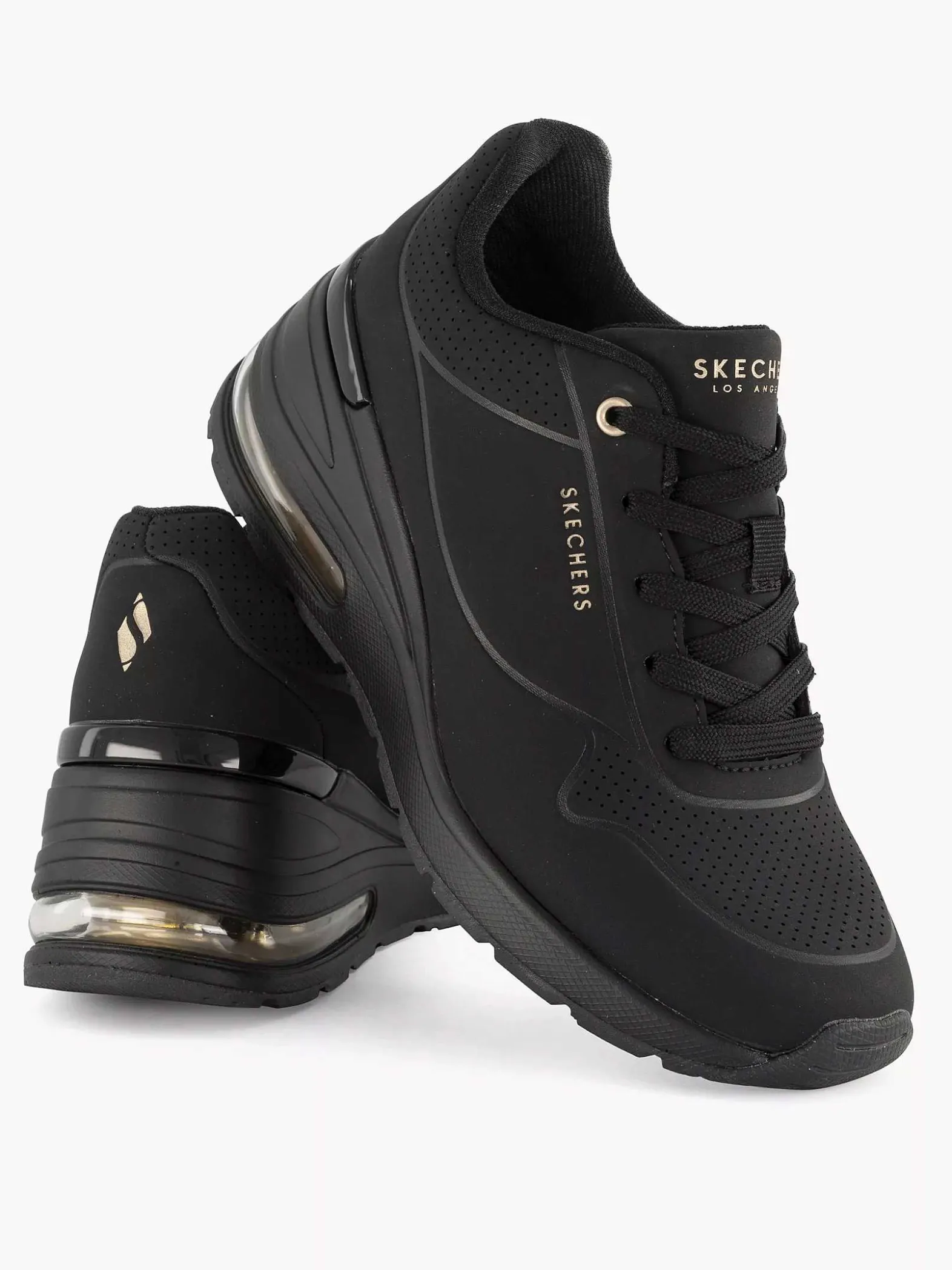 Skechers Zwarte Million Air - Elevated Air-Dames Sneakers