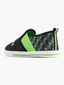 Minecraft Zwarte Pantoffel-Kinderen Jongensschoenen