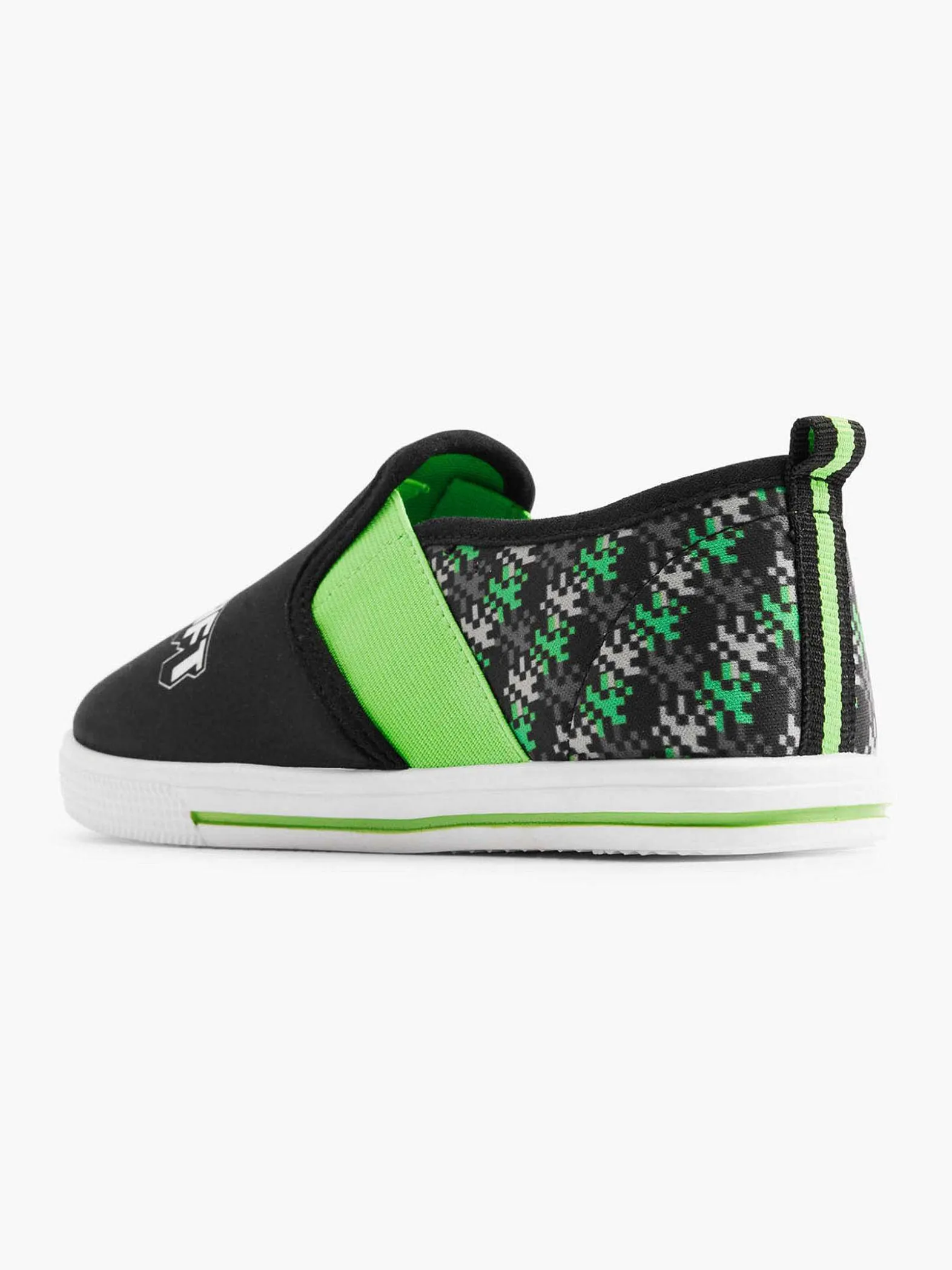 Minecraft Zwarte Pantoffel-Kinderen Jongensschoenen