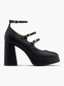 Graceland Zwarte Platform Pump-Dames Pumps