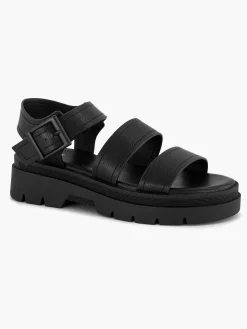 Oxmox Zwarte Platform Sandaal-Dames Sandalen
