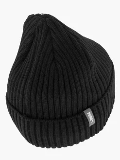 Puma Zwarte Classic Cuff Beanie-Dames Online Exclusive Accessoires