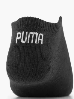 Puma Zwarte Sneaker Plain 3 Pak 35-38-Dames Sokken