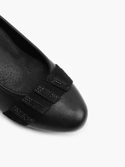 Easy Street Zwarte Pump-Dames Comfort Schoenen