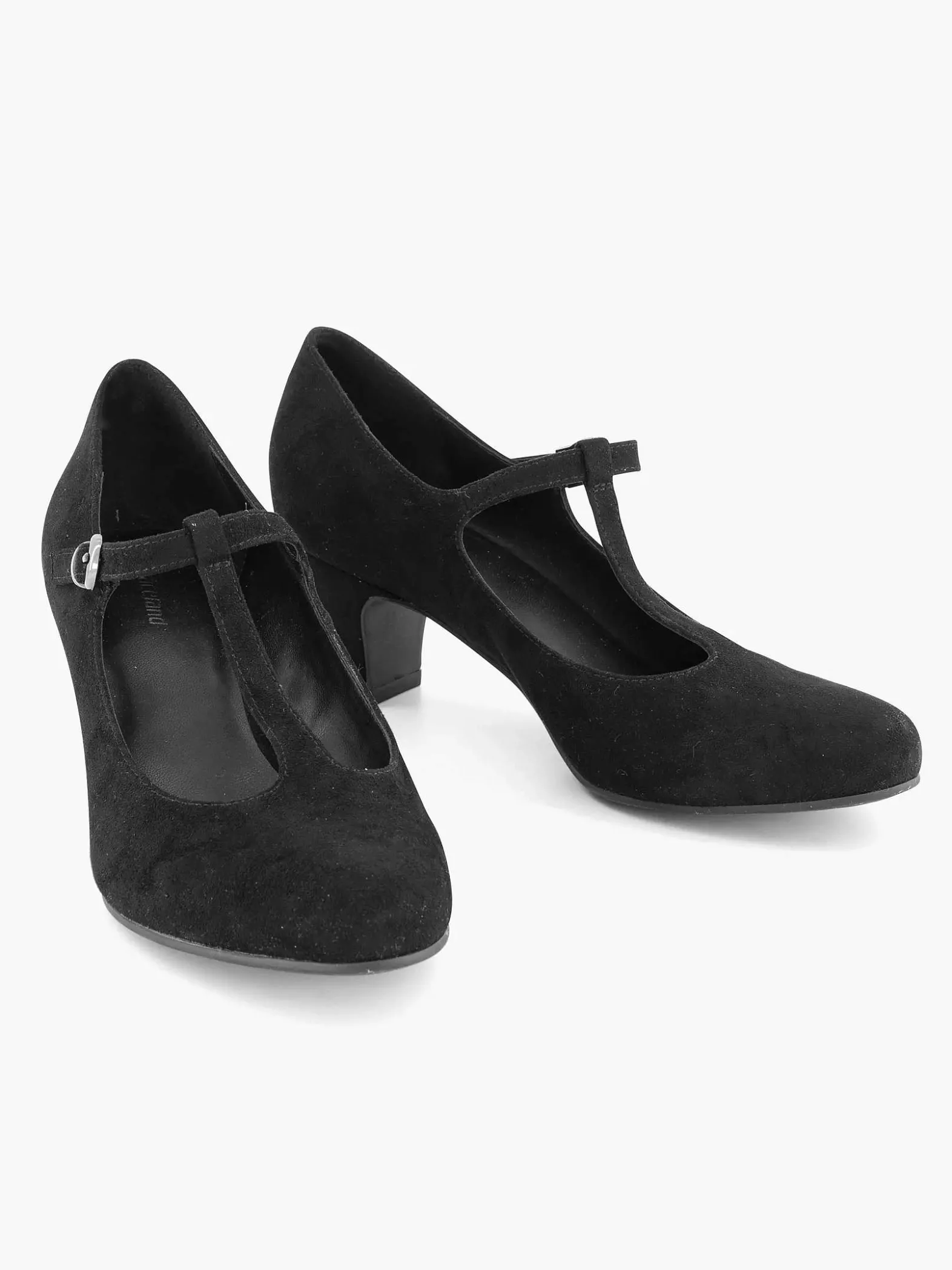 Graceland Zwarte Pump Gesp-Dames Hoge Hakken