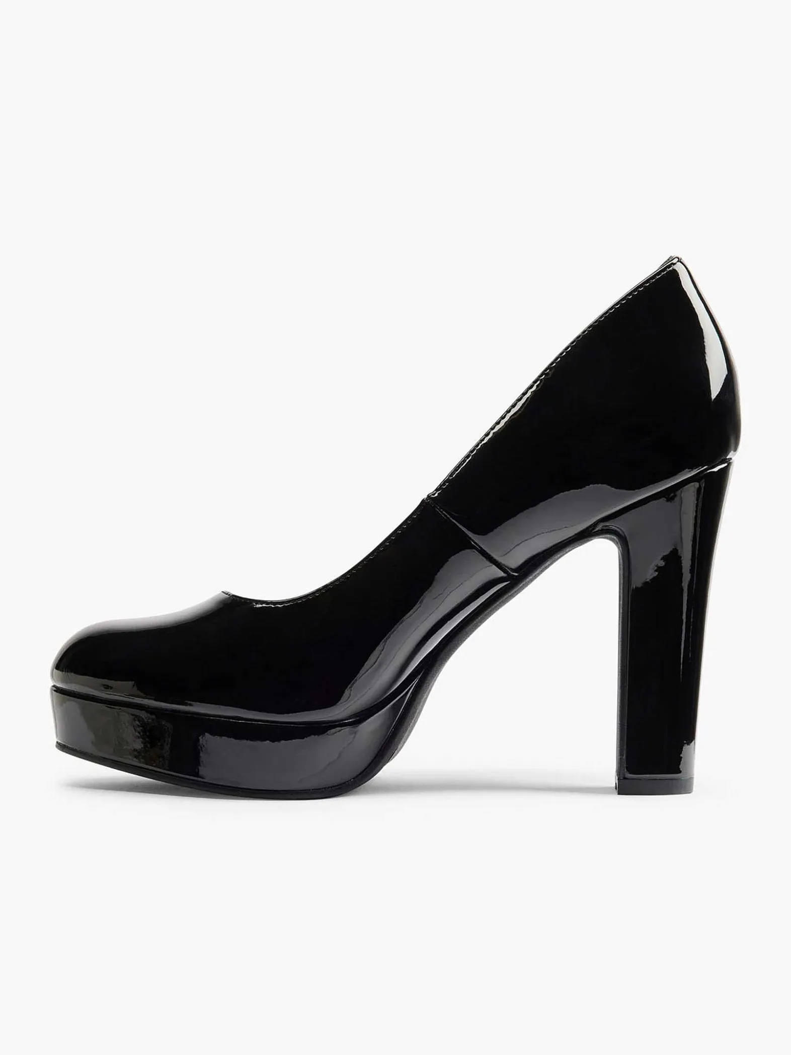 Graceland Zwarte Pump Lak-Dames Pumps