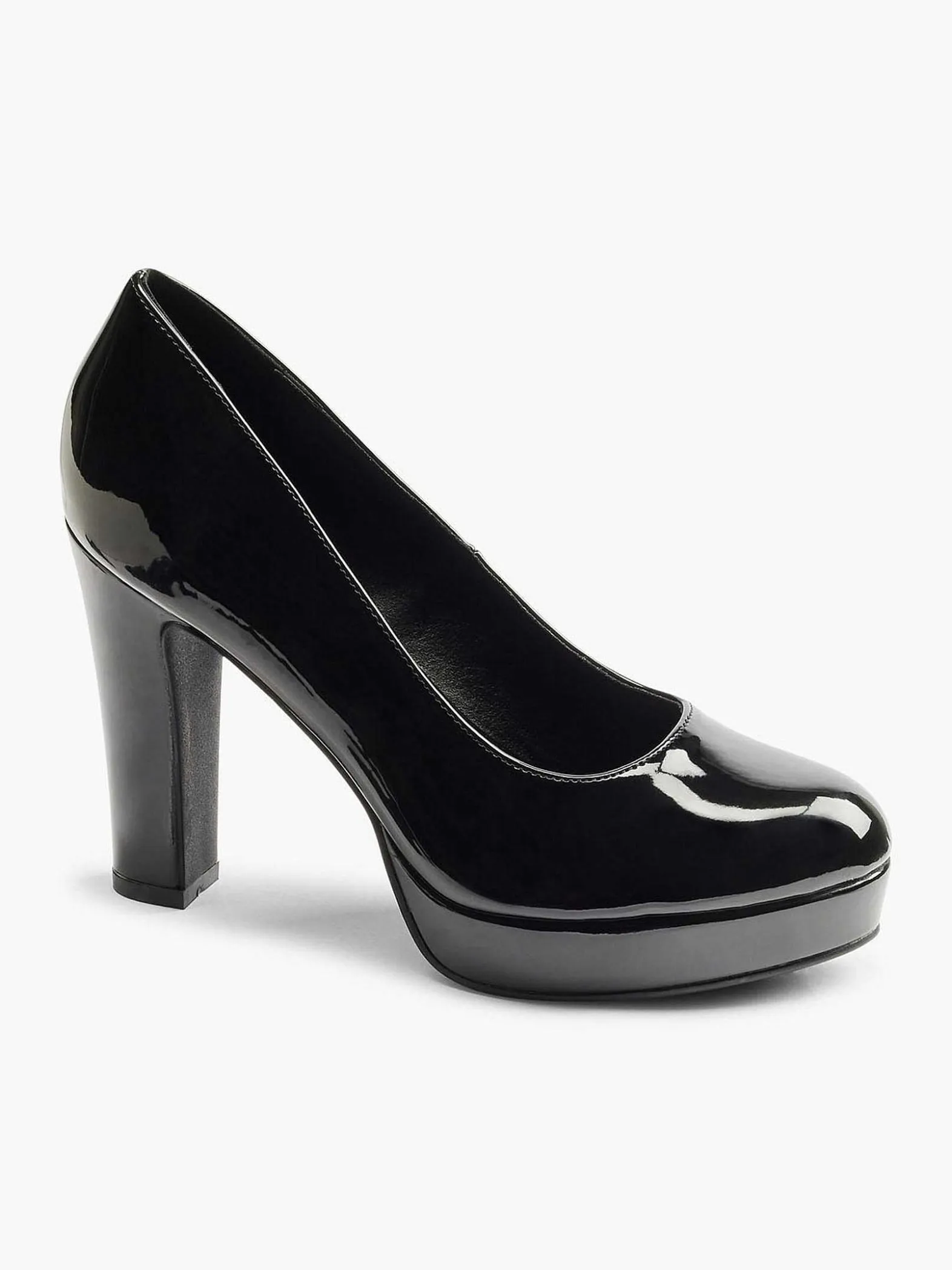 Graceland Zwarte Pump Lak-Dames Pumps