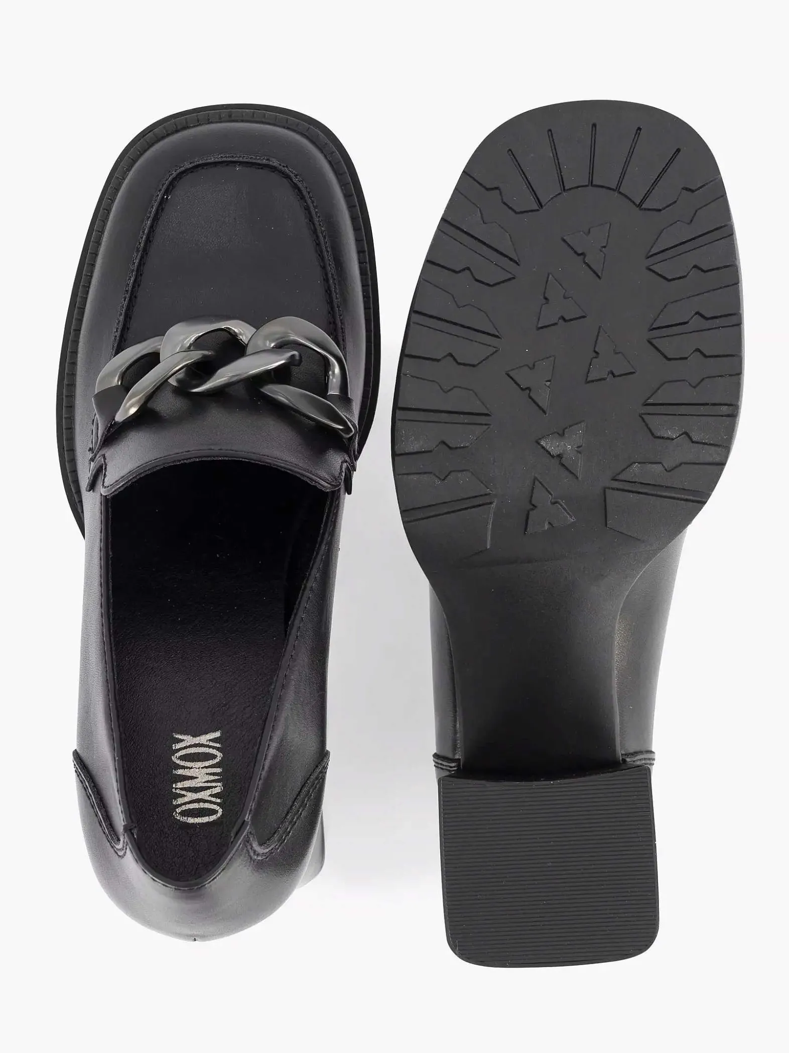 Oxmox Zwarte Pump Sierketting-Dames Pumps