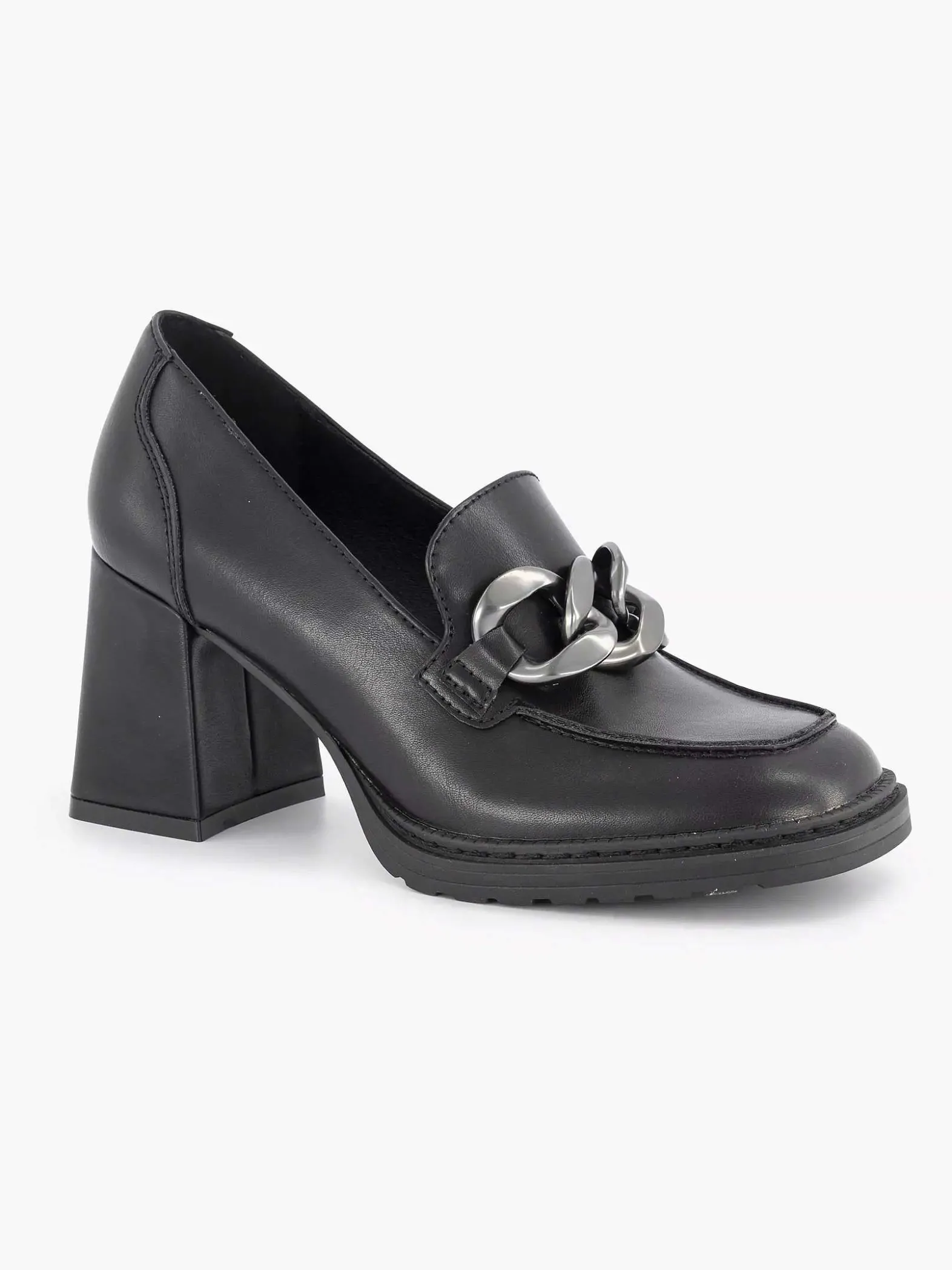 Oxmox Zwarte Pump Sierketting-Dames Pumps