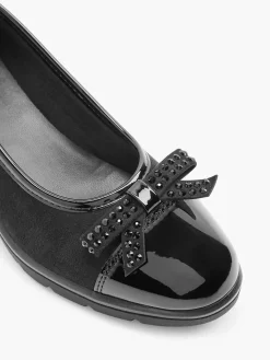 Graceland Zwarte Pump Sleehak-Dames Pumps