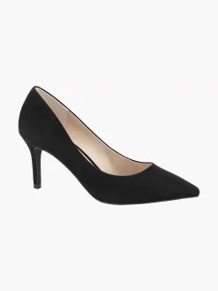 Graceland Zwarte Pump Spitse Neus-Dames Hoge Hakken
