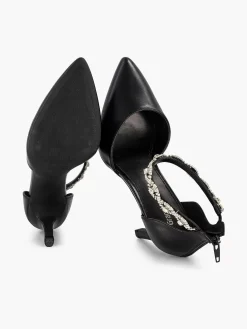 Graceland Zwarte Pump Steentjes-Dames Pumps