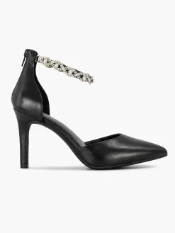 Graceland Zwarte Pump Steentjes-Dames Pumps