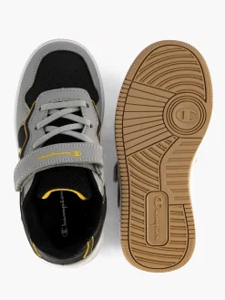 Champion Zwarte Rebound Alter Low B-Kinderen Jongensschoenen