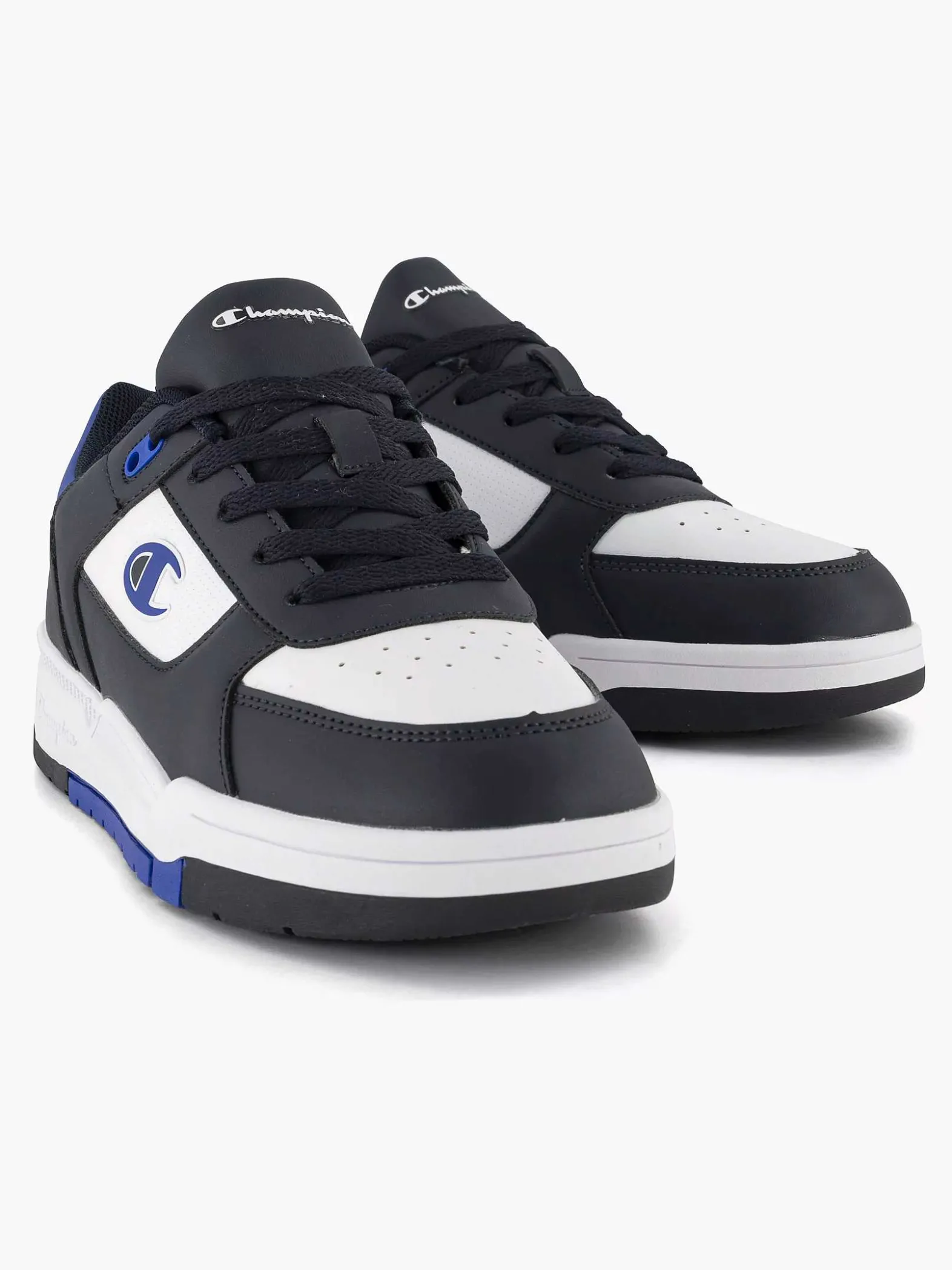 Champion Zwarte Rebound Heritage B-Kinderen Jongensschoenen