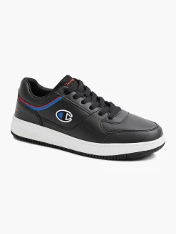 Champion Zwarte Rebound Low-Heren Sneakers