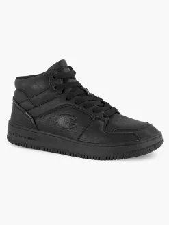 Champion Zwarte Rebound 2.0 Mid-Heren Sneakers