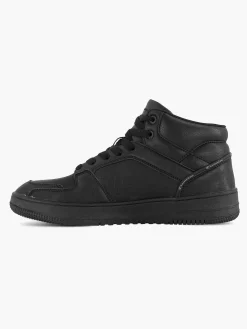 Champion Zwarte Rebound 2.0 Mid-Heren Sneakers